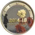 2 Euro (First World War. Coloured 5)