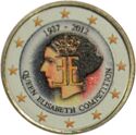 2 Euro (Queen Elisabeth Music Competition. Coloured 4)