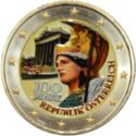 2 Euro (100 Years Republic of Austria. Coloured 2)