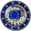 2 Euro (30th Anniversary of the Flag of Europe. Coloured 3)