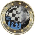 2 Euro (100th Ann. of the birth of Paul Keres. Coloured 3)
