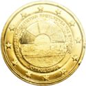 2 Euro (Pafos Odeon Plain. Gilded)