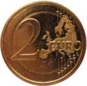 2 Euro (50th Ann. of the Student Revolt of May, 1968. Gilded)