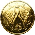 2 Euro (World AIDS Day. Gilded)