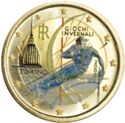 2 Euro (XX Winter Olympics Games Turin. Coloured 2)