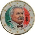 2 Euro (100th Anni. of death of Giovanni Pascoli. Coloured 3)