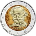 2 Euro (Giuseppe Verdi. Coloured 2)