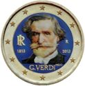 2 Euro (Giuseppe Verdi. Coloured 3)