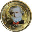 2 Euro (Giuseppe Verdi. Coloured 4)