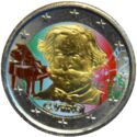 2 Euro (Giuseppe Verdi. Coloured 5)