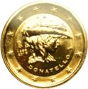 2 Euro (550th Death anni. of Donatello. Gilded)