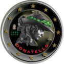 2 Euro (550th Death anni. of Donatello. Coloured)