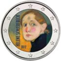 2 Euro (150th An. birth of Helene Schjerfbeck. Coloured 3)