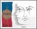 Stampexhibition Philexfrance '82-Symbolic drawing - Trémois