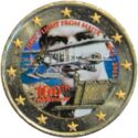 2 Euro (100th Anni. of the First Flight from Malta. Coloured 2)