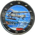 2 Euro (100th Anni. of the First Flight from Malta. Coloured 4)