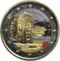 2 Euro (25th Anniversary of the Constitution of Andorra. Coloured 3)