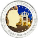 2 Euro (Henri - Grand Duke. Coloured 3)
