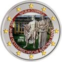 2 Euro (1200 years of the Oesterreichische National Bank. Coloured 6)