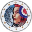 2 Euro (225th Anni. of the Holiday of the Federation. Coloured 3)