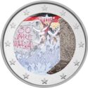 2 Euro (30th anniversary of the fall of the Berlin Wall. Coloured 4)