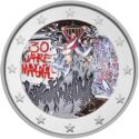 2 Euro (30th anniversary of the fall of the Berlin Wall. Coloured 5)