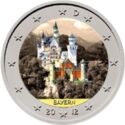 2 Euro (Bayern/Neuschwanstein Castle. Coloured 7)