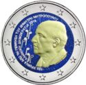 2 Euro (Dimitri Mitrópoulos. Coloured 6)
