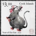 Year of the Rat 2020 - Rat Facing Left