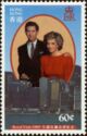 Prince and Princess of Wales and Hong Kong Skyline