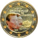2 Euro (The Grand-Duke Henri and the Grand-Duke Guillaume IV. Coloured 5)