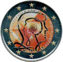 2 Euro (200 Years of the Kingdom. Coloured 6)
