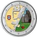 2 Euro (Guimarães: European Capital of Culture. Coloured 2)