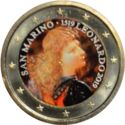 2 Euro (500th Anni. of Leonardo Da Vinci. Coloured 2)