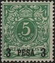 overprint on Reichpost