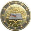 2 Euro (50th Anniversary of the Treaty of Rome. Coloured)