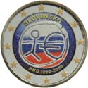 2 Euro (10th anniv. of Economic Monetary Union. Coloured 1)