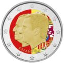 2 Euro (Felipe VI Succession to the Throne. Coloured 1)