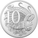 10 Cents (Lyrebird Silver edition)
