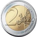 2 Euro (28th World Youth Day. Coloured 2)
