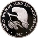 5 Dollars (25th Anniversary of World Wildlife Fund)