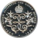5 Dollars (Queen Mother's Birth Centennial)