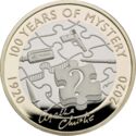 2 Pounds (100th Anniversary of first novel of Dame Agatha Christie)