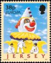 Clown with white Hat, Optimists, 1988