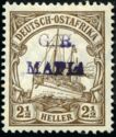 SMS "Hohenzollern" overprinted "G.R. MAFIA"