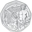 5 Euro (New Year - 150 Anni. Vienna´s Musikverein - Silver)