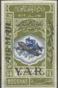 The Anniversary of the Revolution Overprinted "Y.A.R."