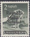 Temple series Smelt type 1949 - black overprint