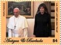 Melania Trump and Pope Francis