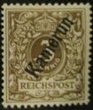 Crown/eagle with overprint
